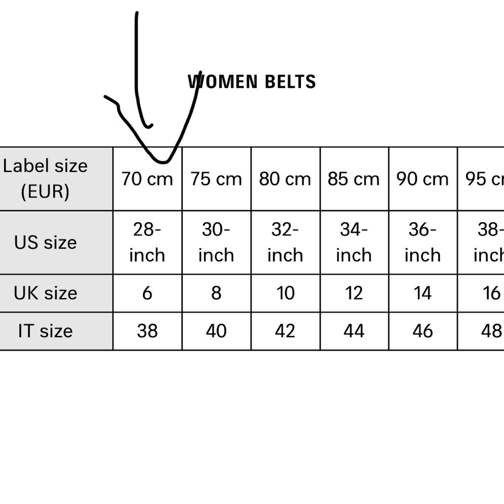 Balenciaga BRAND NEW Women Super Thin Belt in Black, SZ 70EU, 28”US,$495 - Picture 9 of 9